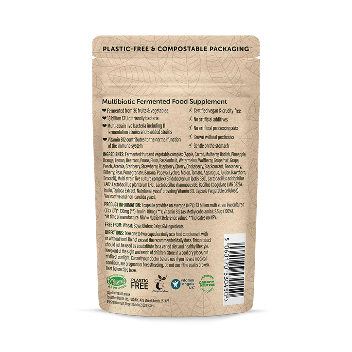 Together Health Multibiotic 30 x Capsules, additional product view 2