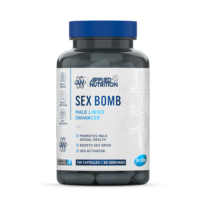 Applied Nutrition Sex Bomb Male Libido Enhancer - 120 Capsules