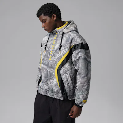Jordan Brooklyn Men's Realtree Jacket - White/Black/Bright Citron