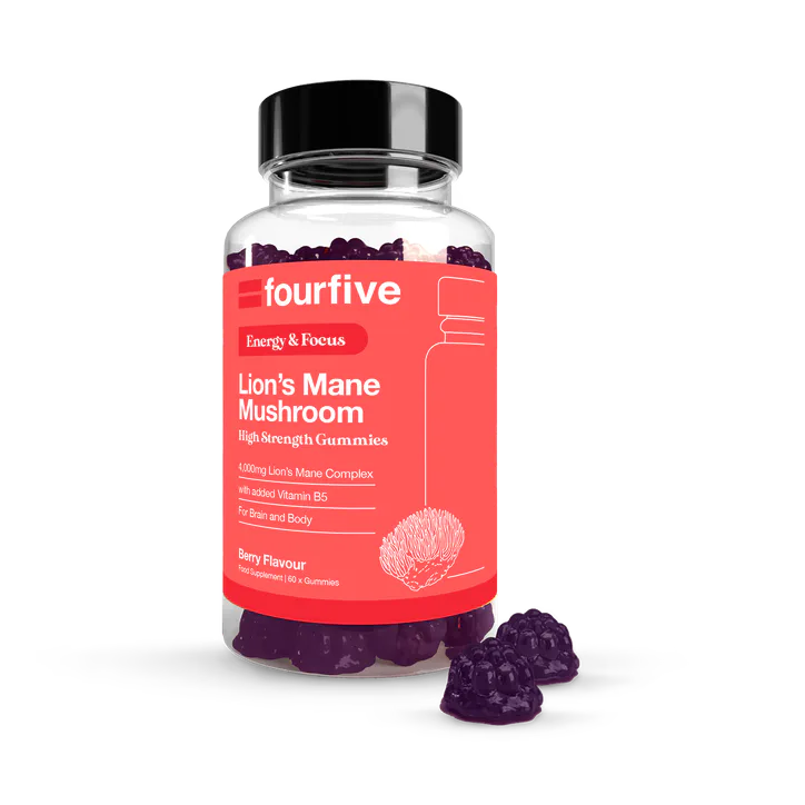 fourfive Focus & Energy Lion's Mane 4000mg 60 Gummies