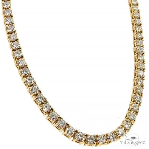 AHMED - For Him CVD 10 Pt Diamond Tennis n (Lab) 68237 in Rose – Chain