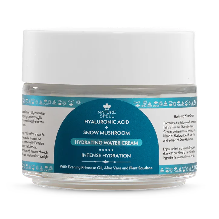 Nature Spell Hyaluronic Acid + Snow Mushroom Hydrating Water Cream 100ml, additional product view 2
