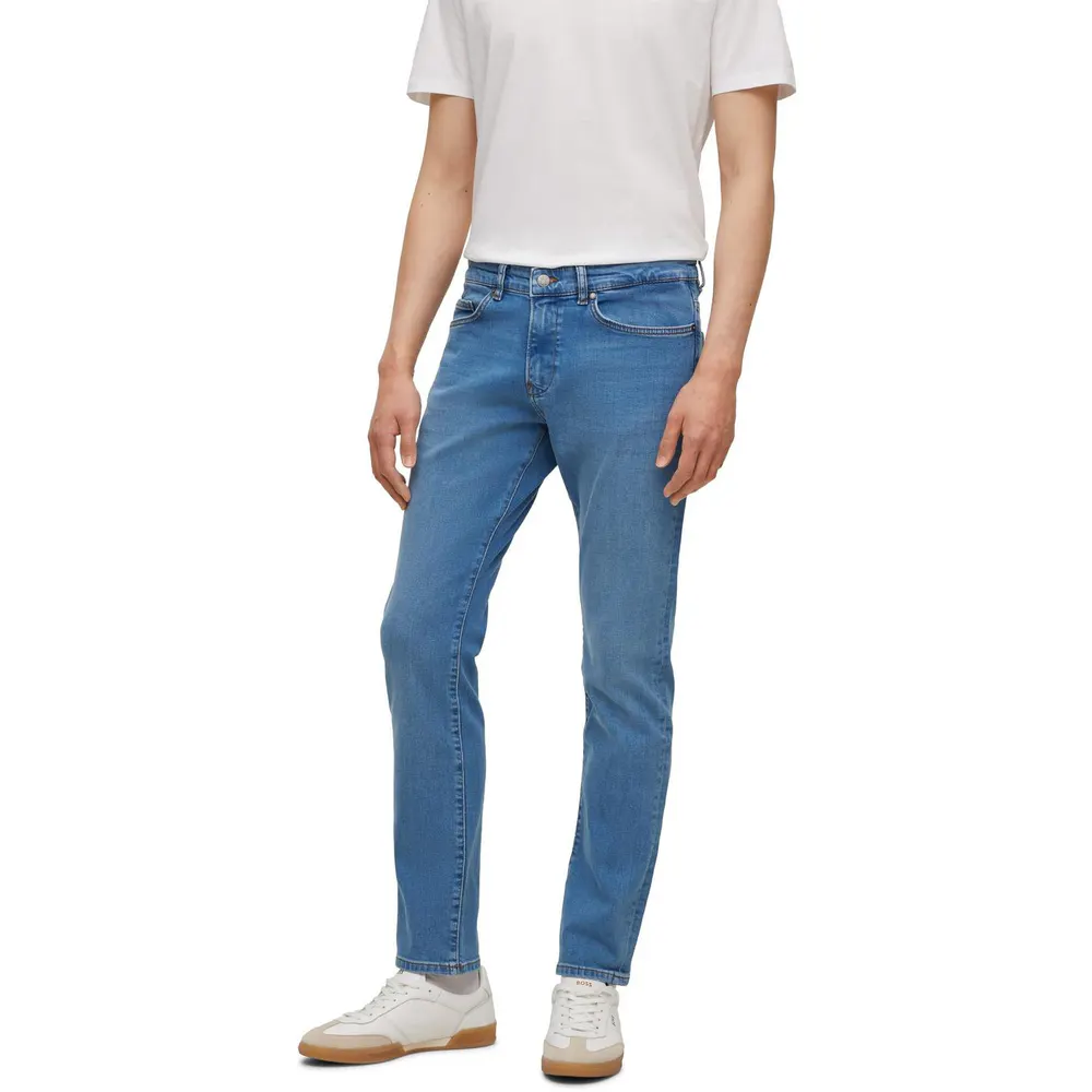 Boss Men's Delaware3 Slim Fit Jeans detail 2