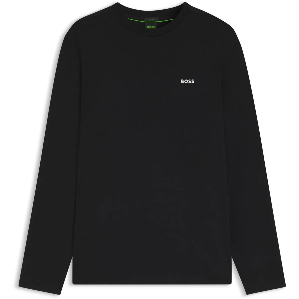 Boss Mens BOSS GREEN Long Sleeve T-Shirt with Iconic Logo Detail