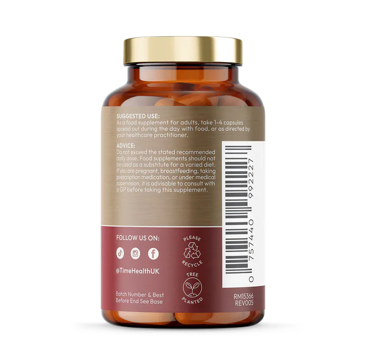 Time Health Acerola Cherry - 26% Wholefood Vitamin C - Immune Support detail 3