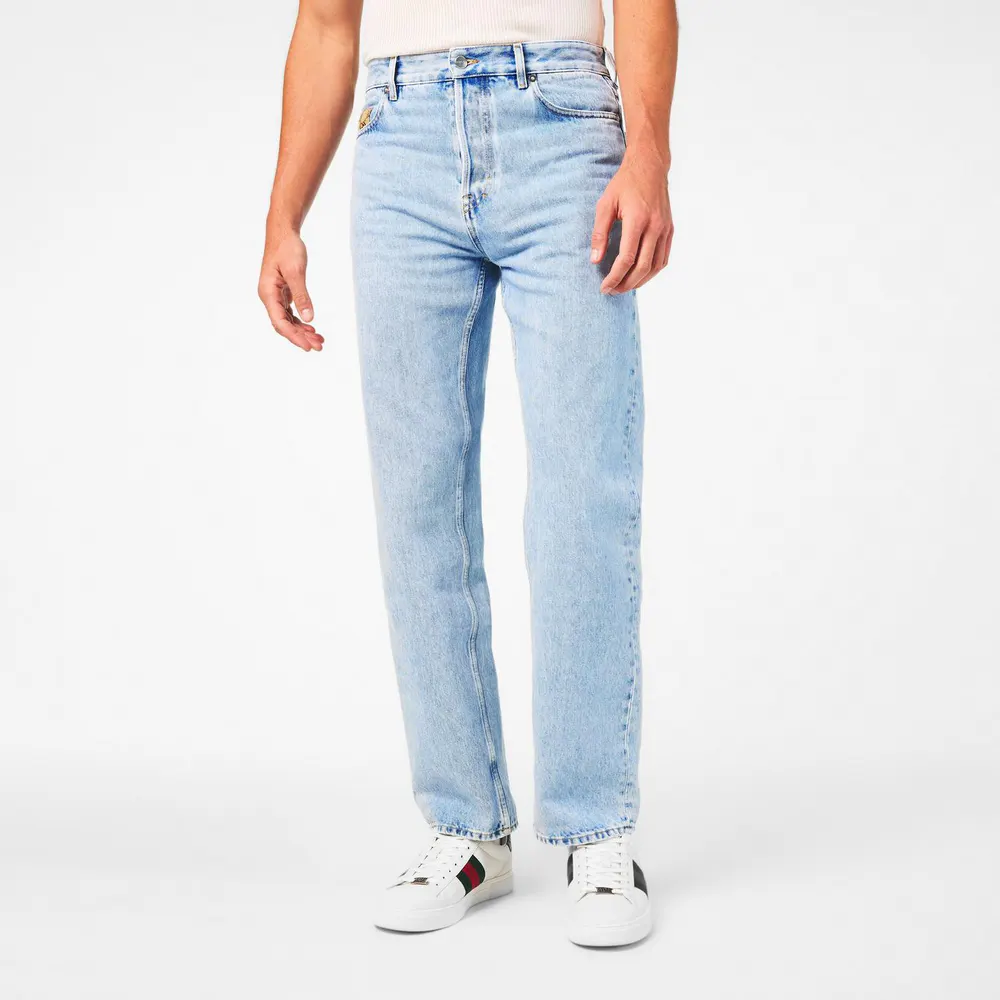 Gucci Men's Stretch Slim Fit Jeans detail 3