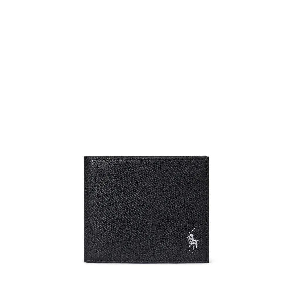 Polo Ralph Lauren Saffiano Leather Billfold Wallet