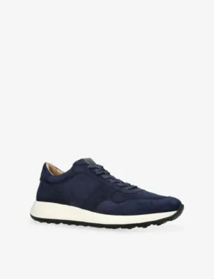 TODS Nuova Allacciato Sportivo 79K Suede Trainers - EUR 44 / 10 UK MEN in Navy, additional product view 3