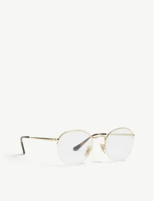 RAY-BAN RB3947V phantos-frame glasses in Gold, additional product view 3