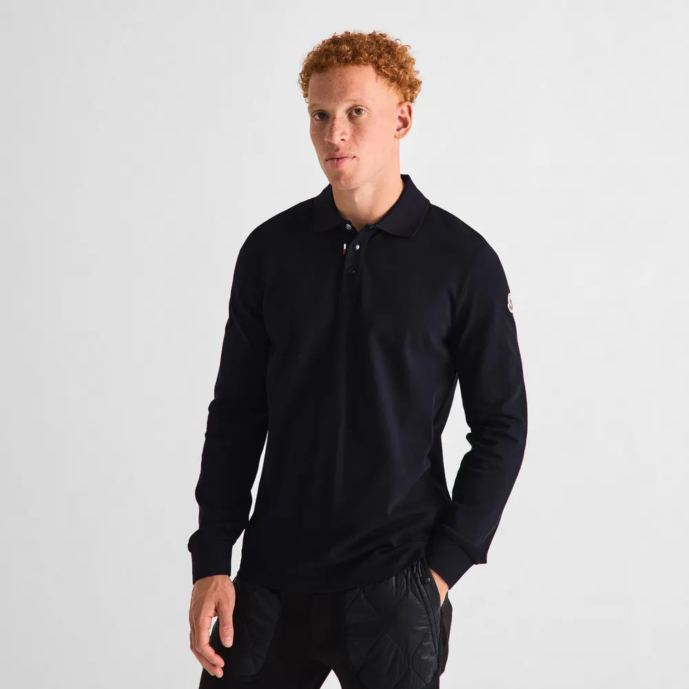 Moncler Moncler Tric LS Polo Sn64 detail 3