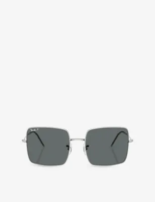 RAY-BAN RBR0104S Square 1971 Reverse Metal Sunglasses
