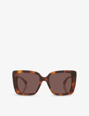 GUCCI GG1861S Square-Frame Acetate Sunglasses