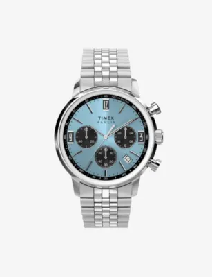 TIMEX Marlin® Chronograph Tachymeter 40mm Stainless Steel Quartz Watch