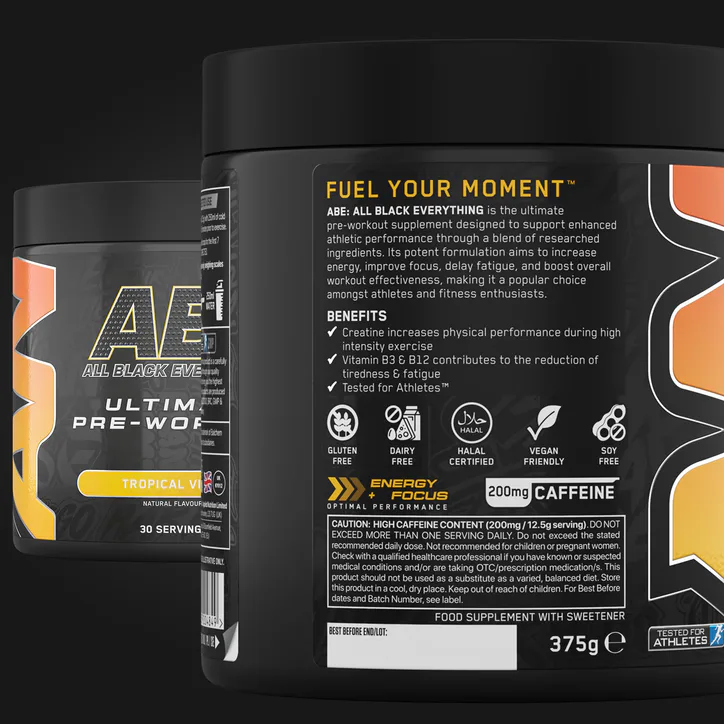 Applied Nutrition ABE Ultimate Pre-Workout Tropical 375g, additional product view 2