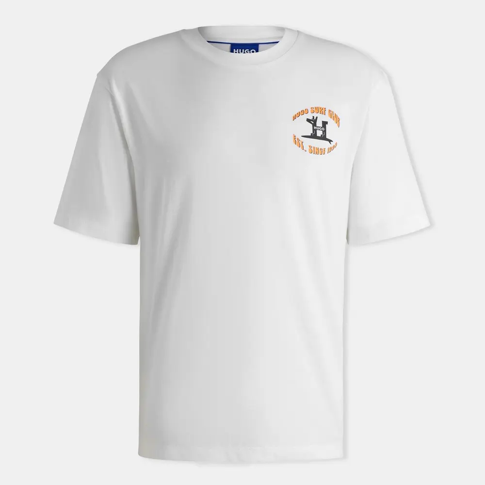Hugo Men's Nodiwop 01 T-Shirt in White 100 – Clothing