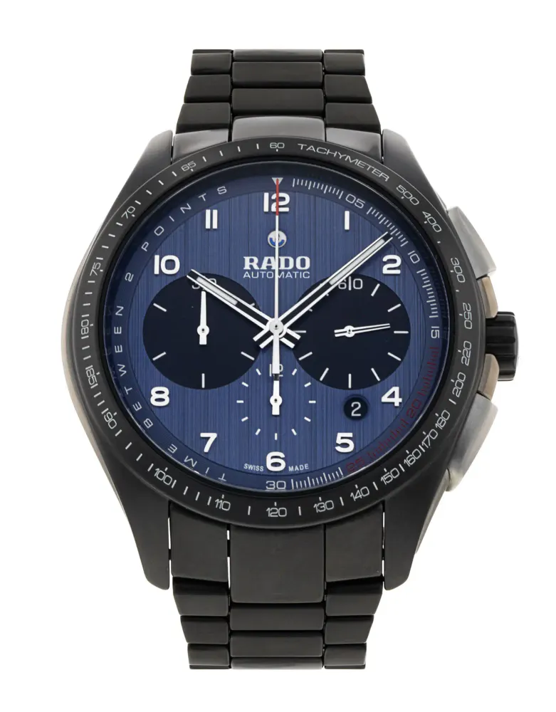 Rado Hyperchrome R32525202 — 2022 — Excellent in Blue Arabic – Pre-owned watches