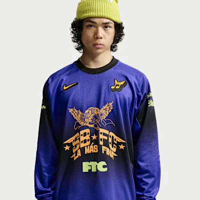 Nike SB Long-Sleeve Skate Top - Dark Concord in Dark Concord – Nike men's and unisex