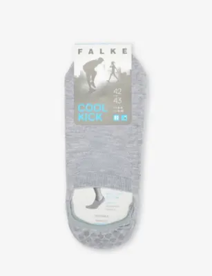 FALKE Cool Kick Knitted Socks - 8-9 in Light Grey Mel. – Mens | Underwear & socks | Socks | Plain Socks