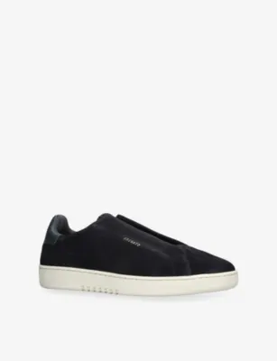 AXEL ARIGATO Dice Laceless Suede Trainers - EUR 44 / 10 UK MEN in NAVY, additional product view 3