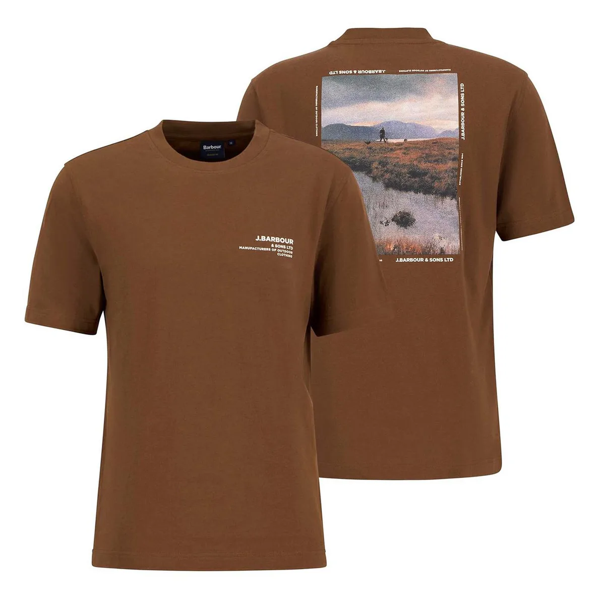 Barbour Mens Parkend Graphic T-Shirt