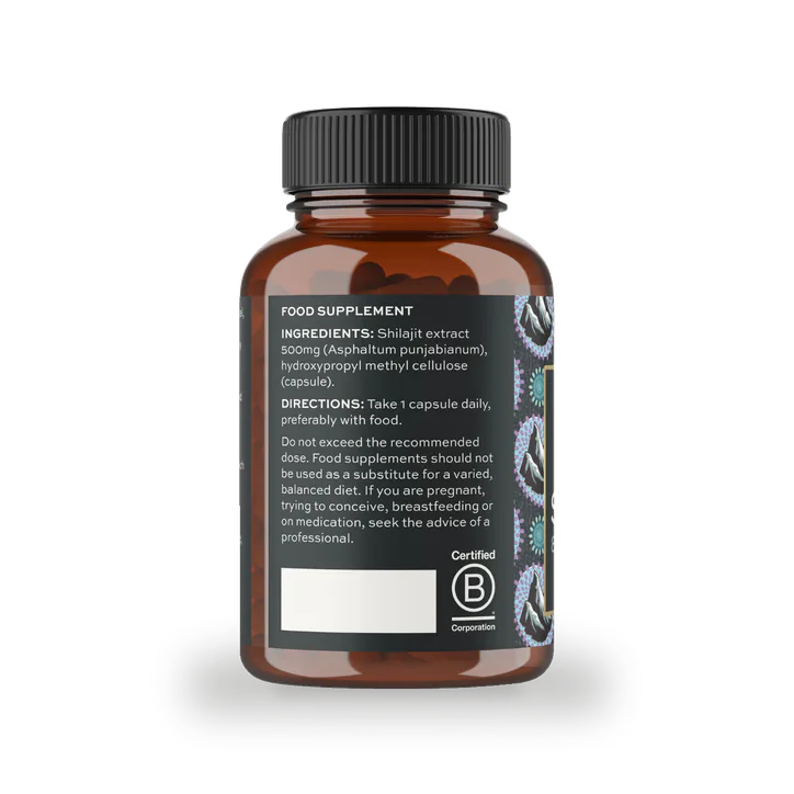 Aduna Superfoods Aduna Shilajit Capsules 500mg 60 caps, additional product view 2