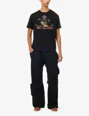 VIVIENNE WESTWOOD Still Life Orb Cotton T-shirt detail 2
