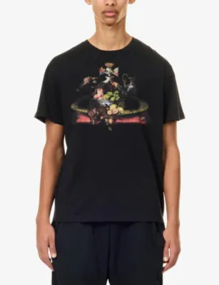 VIVIENNE WESTWOOD Still Life Orb Cotton T-shirt detail 3