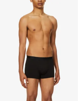 DEREK ROSE Jack branded-waistband stretch-cotton trunks detail 2