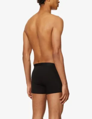 DEREK ROSE Jack branded-waistband stretch-cotton trunks detail 3