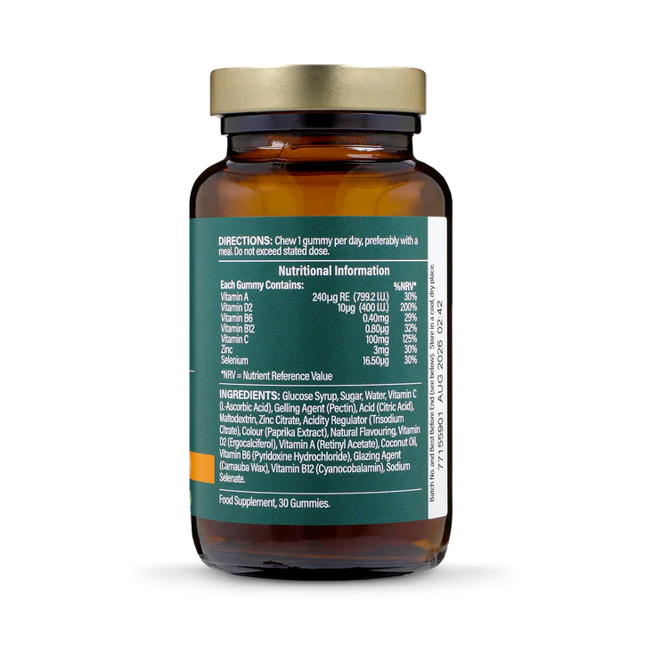 For Him Immunity Orange Flavour 30 Gummies, additional product view 2