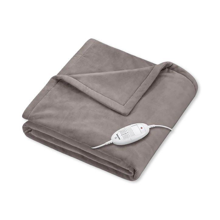 Beurer Cosy Heated Snuggie Throw - Taupe, additional product view 2