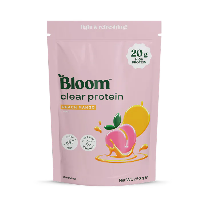 Bloom Clear Protein & Collagen Peach Mango 250g
