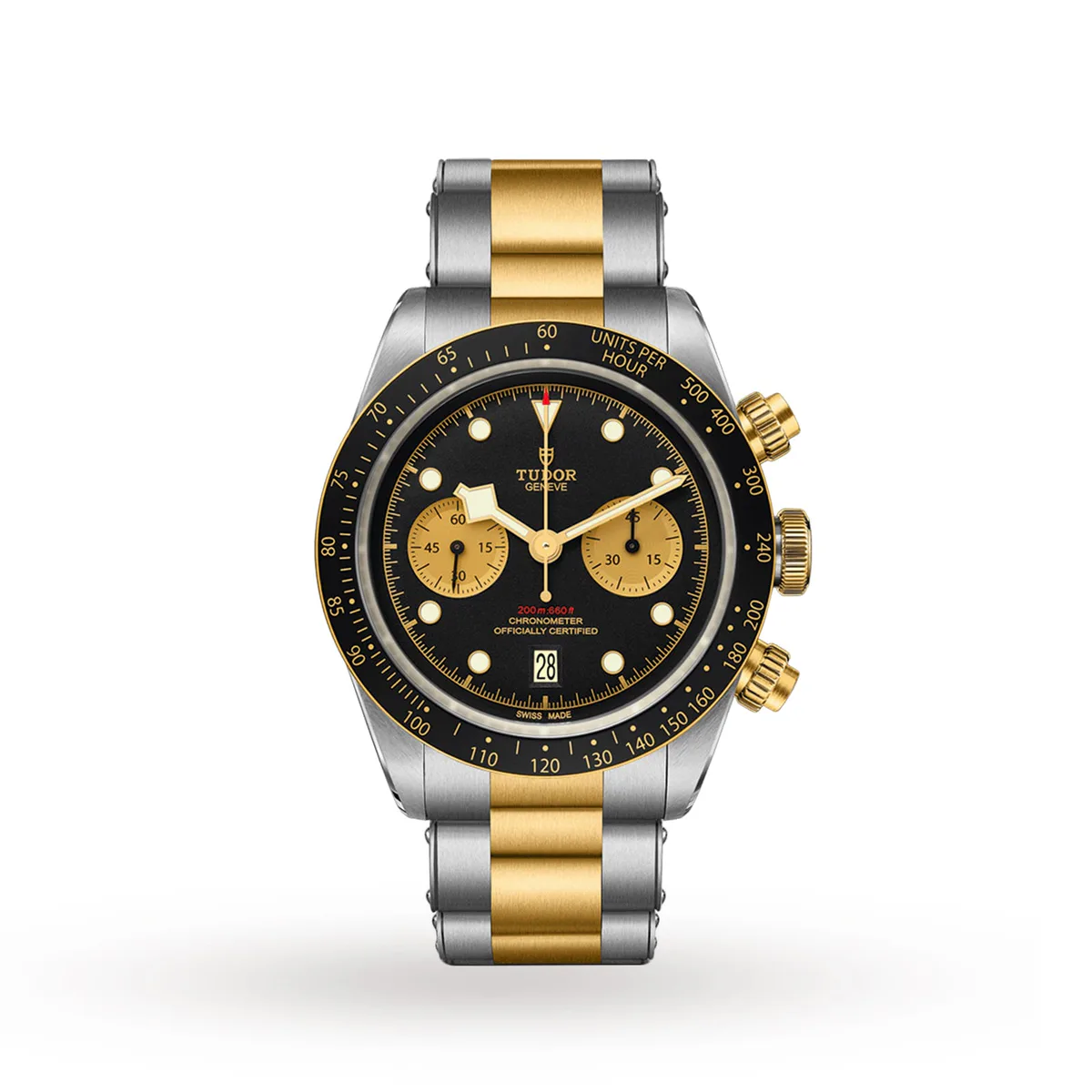 Tudor Black Bay Chrono S&G 41mm Steel Case Steel And Yellow Gold Bracelet