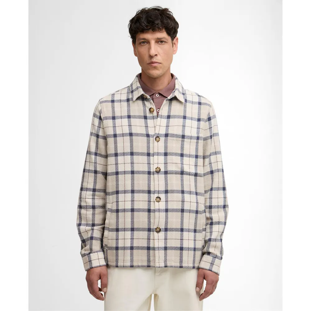 Barbour Mens Vennel Overshirt detail 2