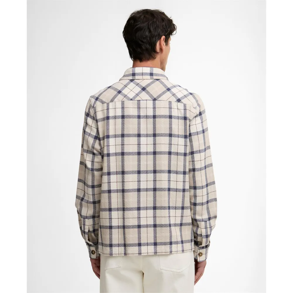 Barbour Mens Vennel Overshirt detail 3