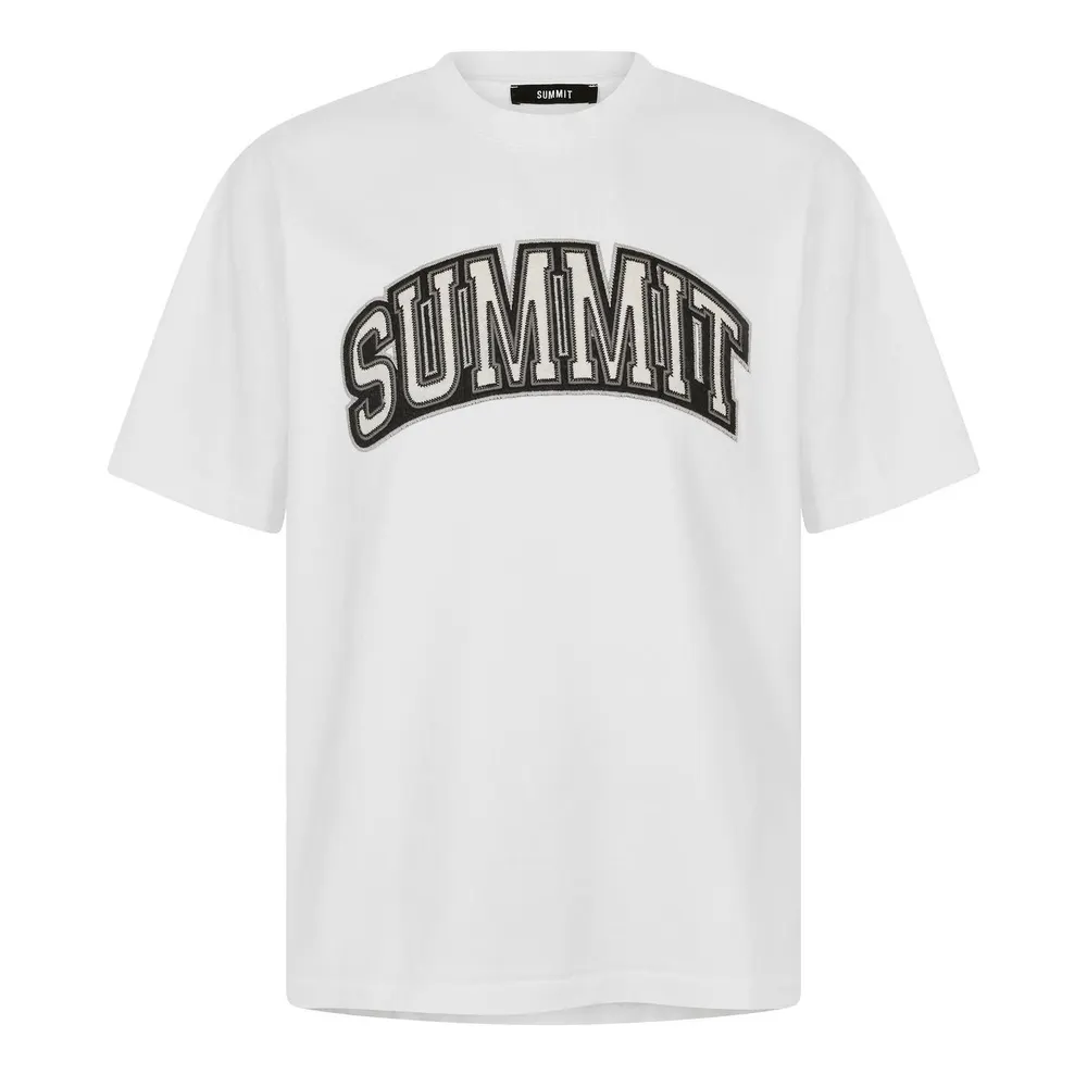 Summit Men's Applique Tee Oversized T-Shirt