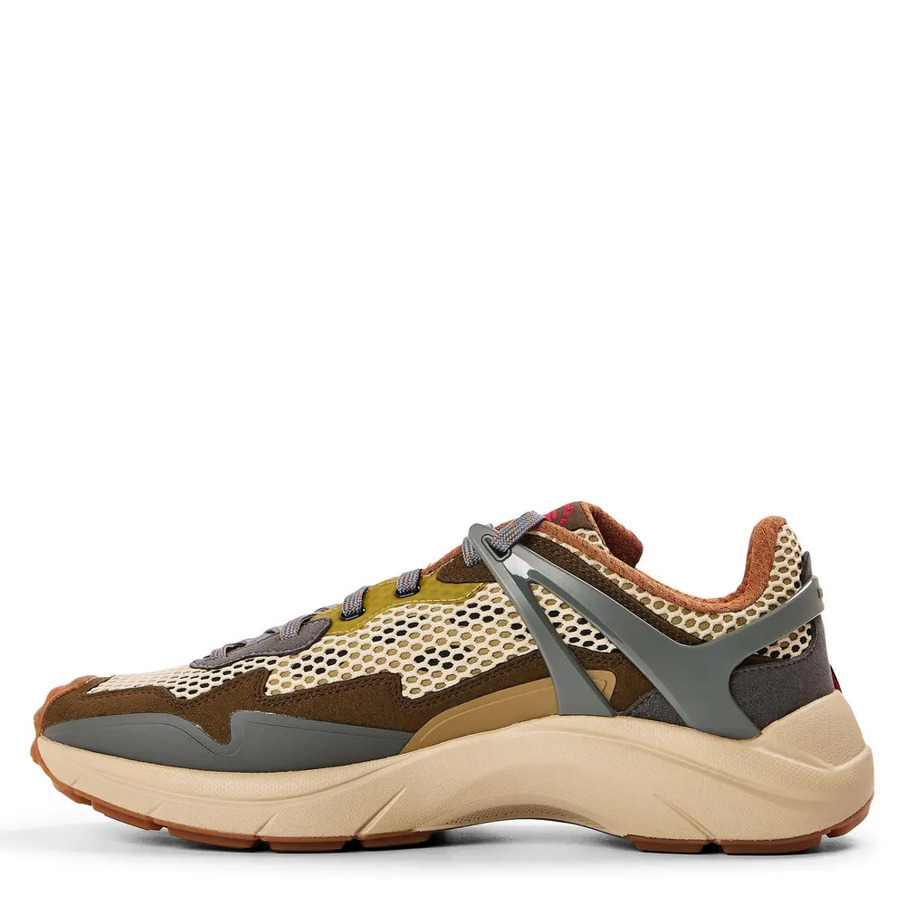 Hugo Men's Casual Low-Top Trainers in Open Beige, additional product view 2