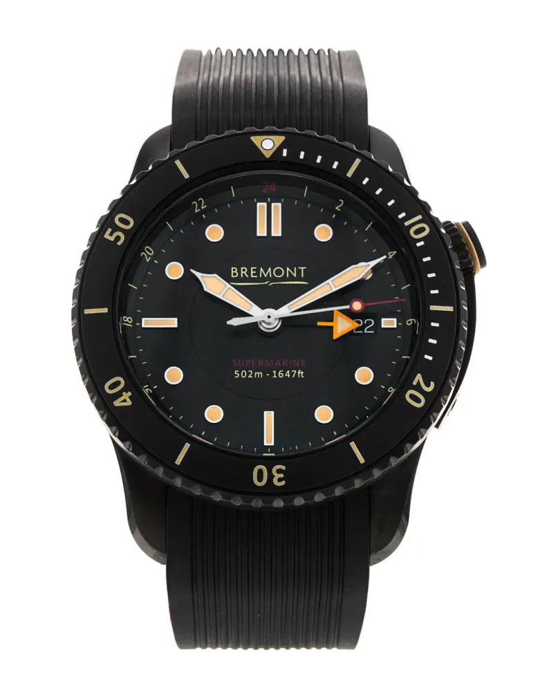 Bremont Supermarine S502 JET — 2025 — Very good in Black – Pre-owned watches