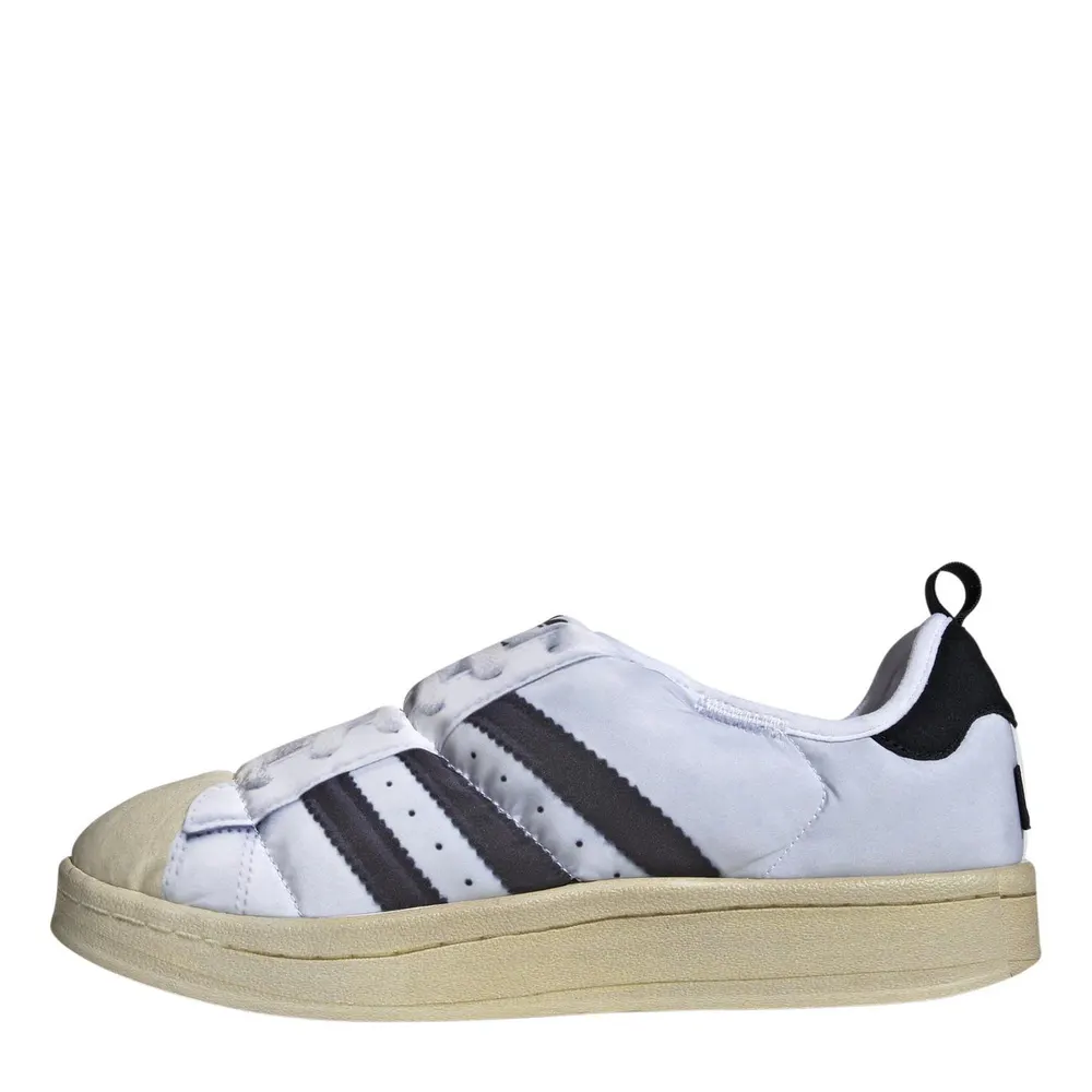 adidas Originals AO Puffylette Shoes in White, additional product view 2