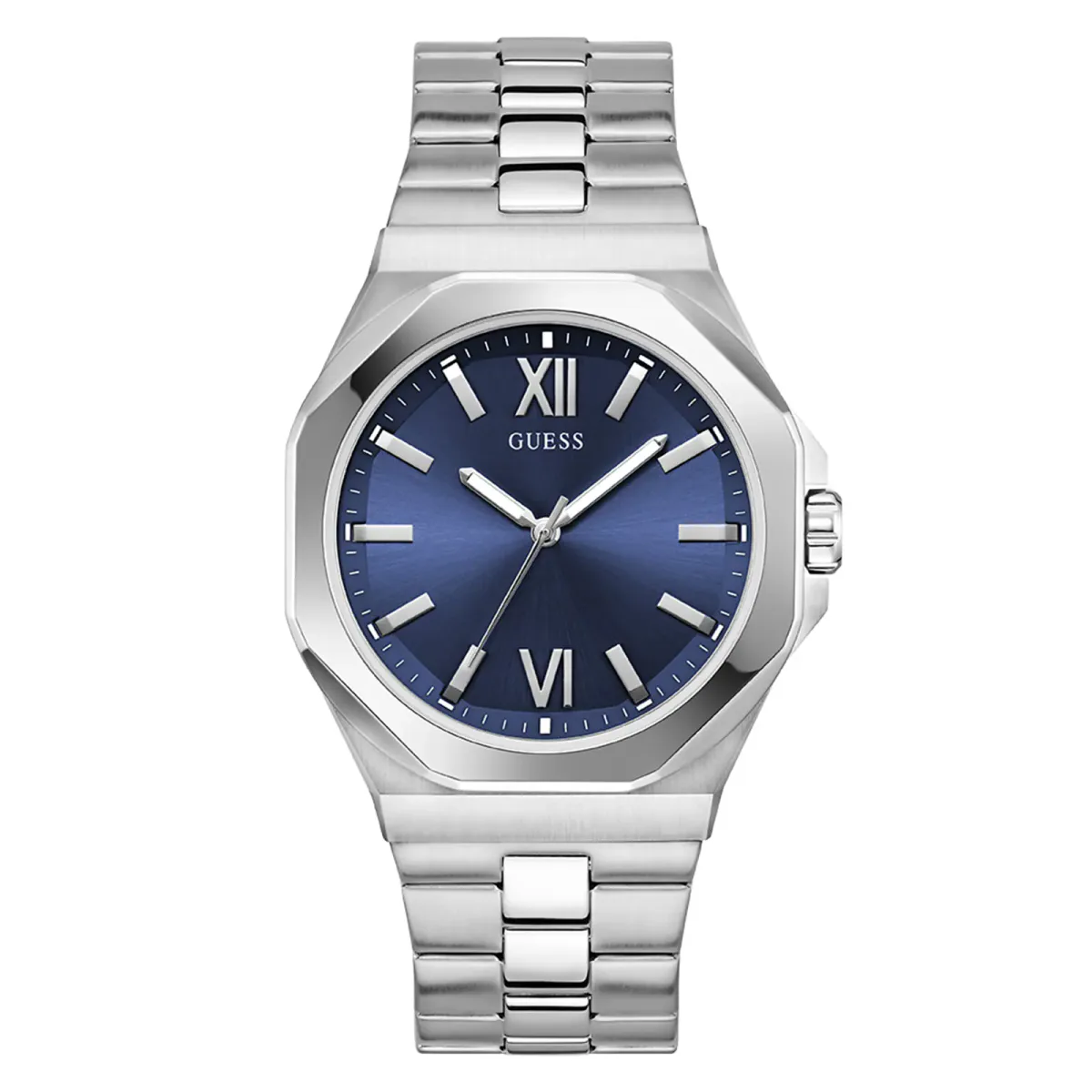 Guess Emperor 41.5mm Mens Watch Blue