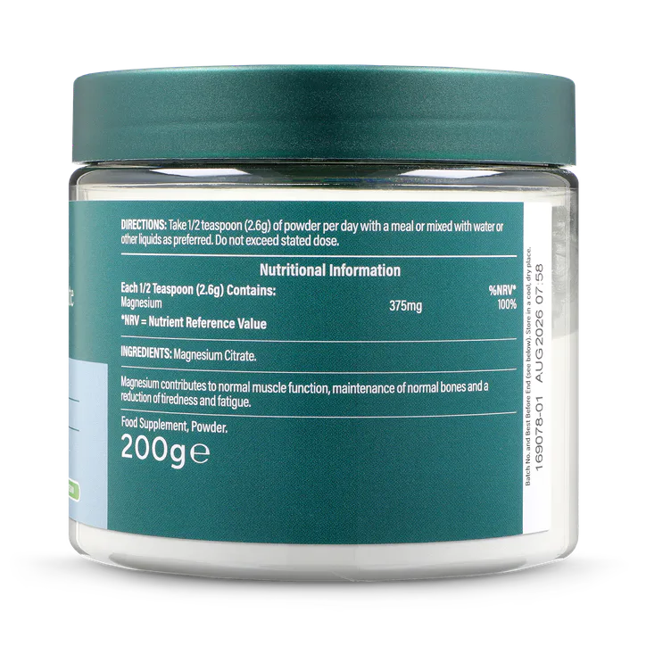 For Him Magnesium 375mg Powder 200g, additional product view 2