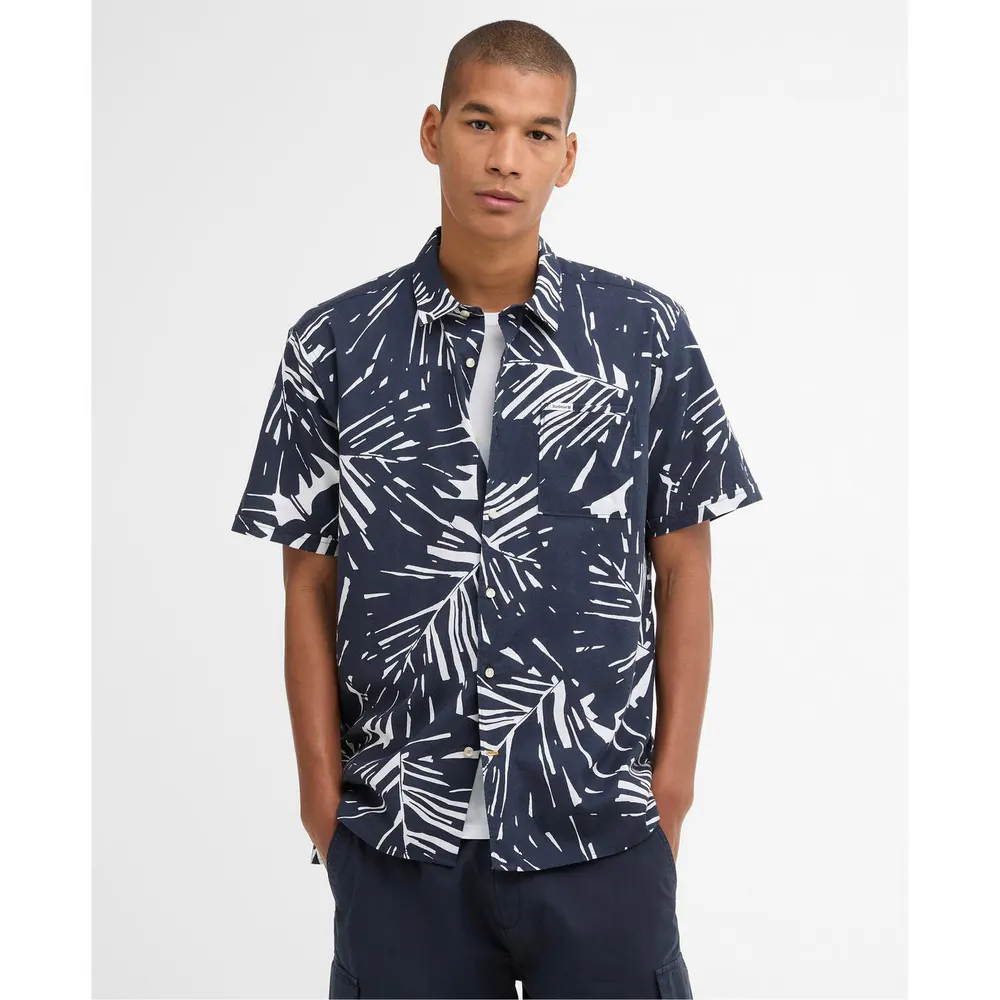 Barbour Men's Short Sleeve Patterned Shirt detail 2