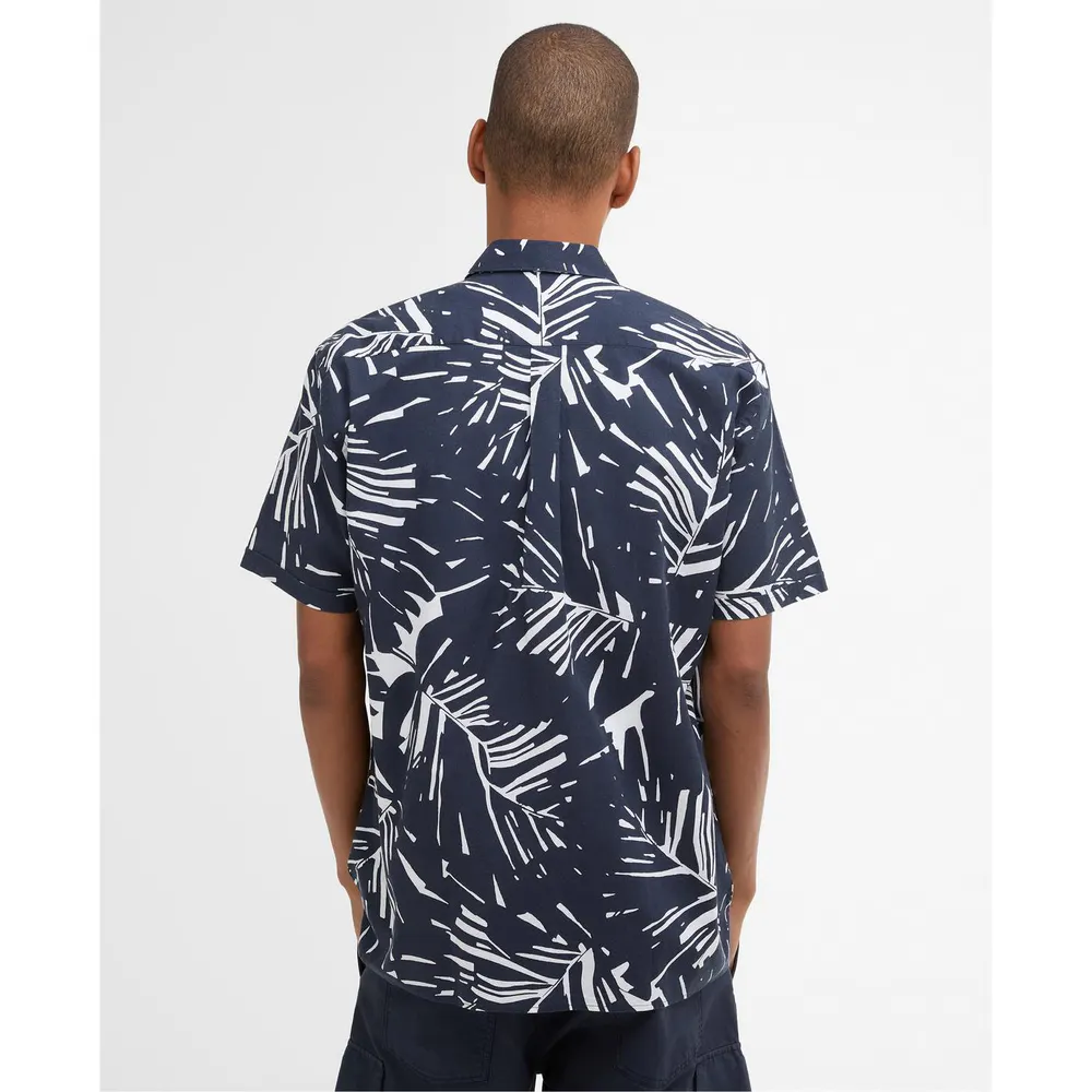 Barbour Men's Short Sleeve Patterned Shirt detail 3