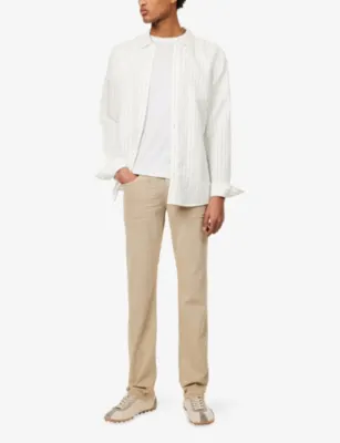 PAIGE Lennox Transcend Slim Stretch-Denim Jeans detail 2