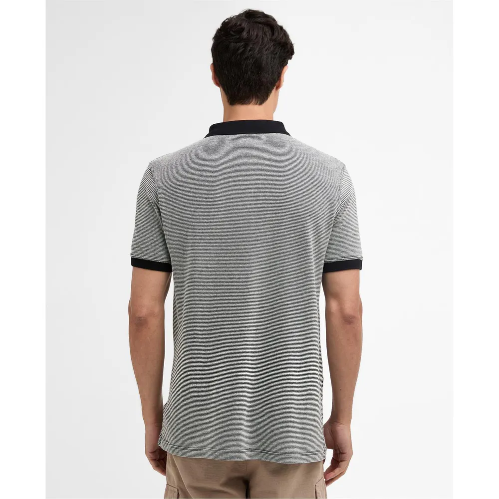 Barbour International Men's Short Sleeve Polo Shirt detail 3