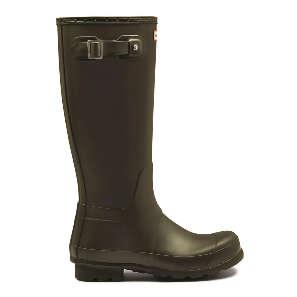 Hunter Original Tall Wellies in Dark Olive DOV – Footwear