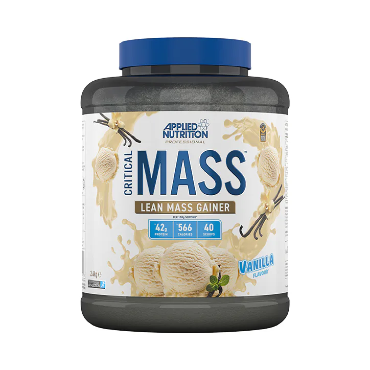 Applied Nutrition Critical Mass Professional Lean Mass Gainer Vanilla 2.4kg (16 Servings)