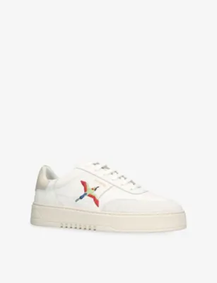 AXEL ARIGATO Orbit Bird Leather Trainers - EUR 44 / 10 UK MEN in BONE/COMB, additional product view 3