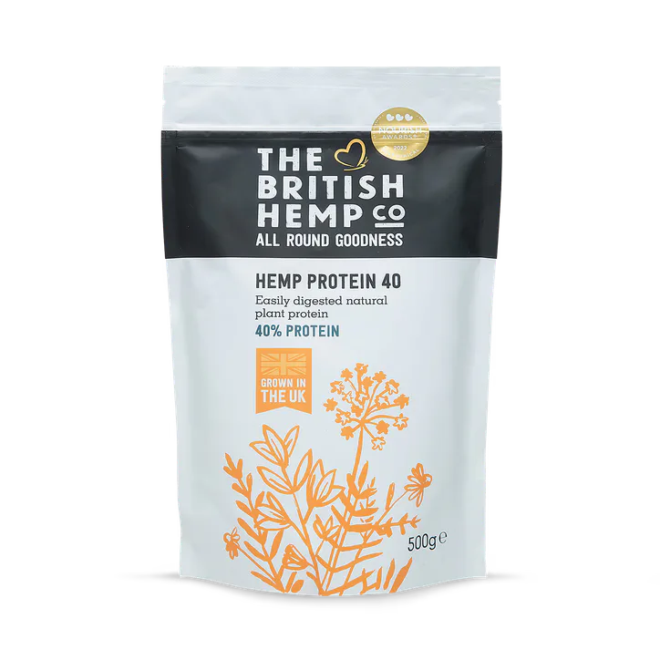 The British Hemp Co Hemp protein powder 40% 500g