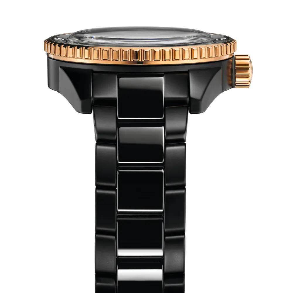 Rado Captain Cook High-Tech Ceramic 43mm Mens Watch in Black, additional product view 3